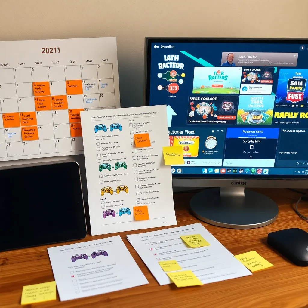 게임 이벤트 참여 전에 알아두면 좋은 참여 단계 흐름과 일정 관리 팁